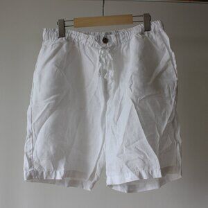 Linen White Shorts XXL